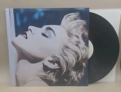 Madonna - True Blue Vinyl LP OG 1986 Sire Record SRC 1st Ed. Press 1-25442 VG+