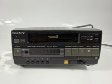 SONY EV-C3 NTSC Analog Video8 8mm Video 8 HiFi Player Recorder tested And Works