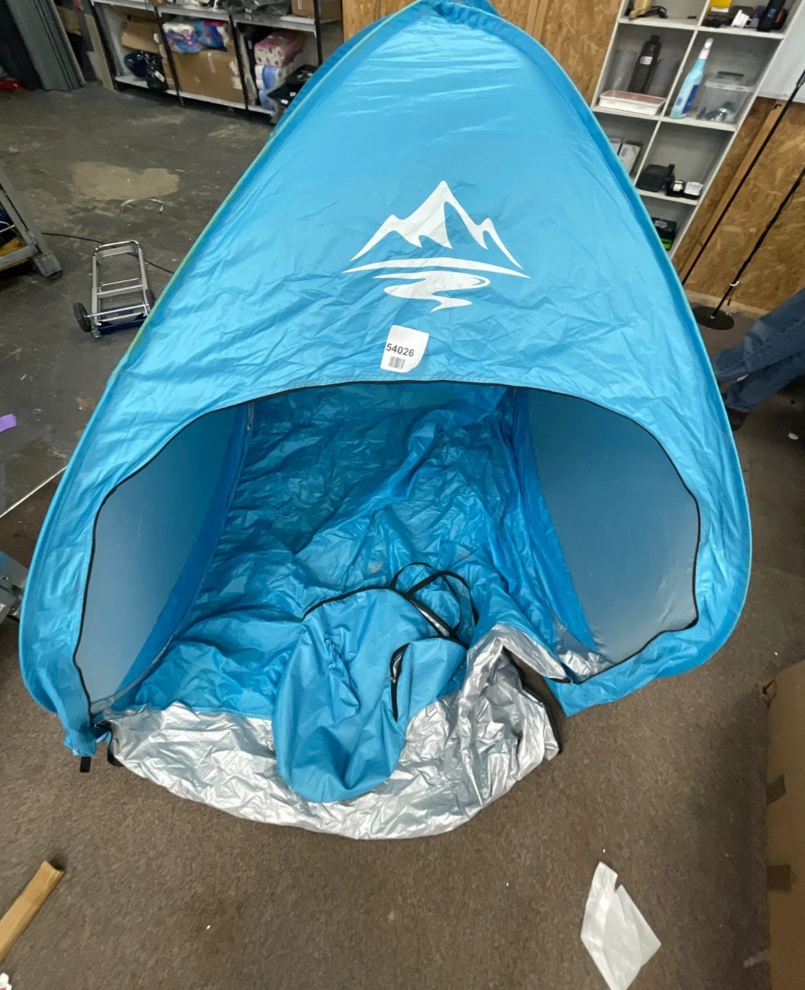 Pop Up Beach Tent, Automatic Portable Sun Shelter, UPF 50+ UV Protection, Waterp