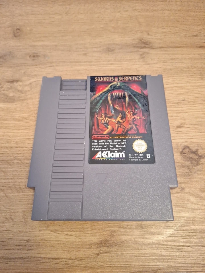 Swords And Serpents Nintendo NES PAL FRA Sans Notice  - Photo 4/4