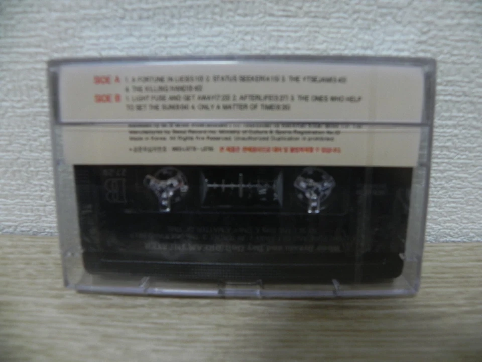 Dream Theater - When Dream And Day Unite 1996 KOREA Cassette Tape / SEALED NEW - Image 3 of 3