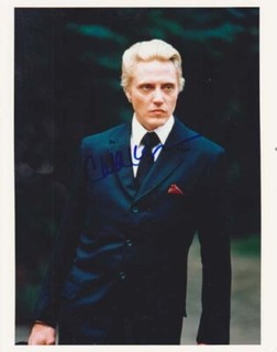 CHRISTOPHER WALKEN 007 JAMES BOND SIGNED AUTOGRAPH AS MAX ZORIN A VIEW TO A KILL
