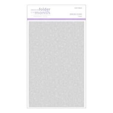 SPELLBINDERS Swirling Blooms Embossing Folder Club Excl EOM-Feb24 5.5"x8.5"