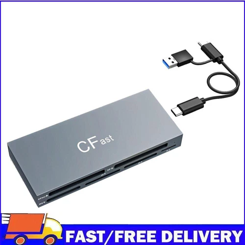 5Gbps USB Card Reader CFast Memory Card Adapters for CFast/CF/MS/SD/TF/XD Card