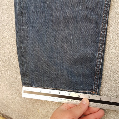 Diesel Mens Jeans 32x32 Blue Larkee Relaxed 0088Z Comfort Straight Denim Wash - Picture 8 of 12