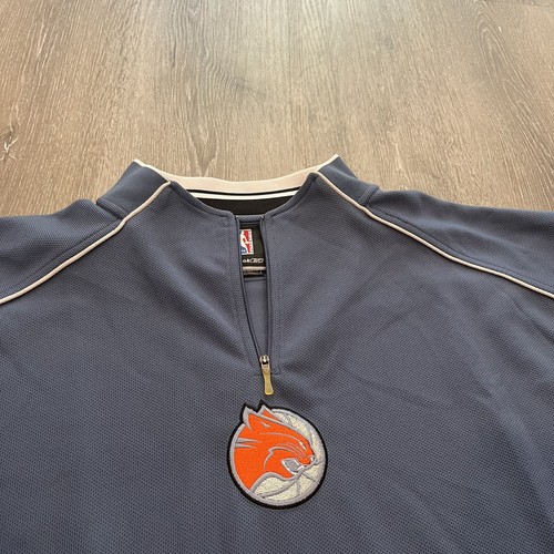 Charlotte Bobcats NBA Reebok Warm Up Jersey Size Men’s 2XL - Picture 4 of 8