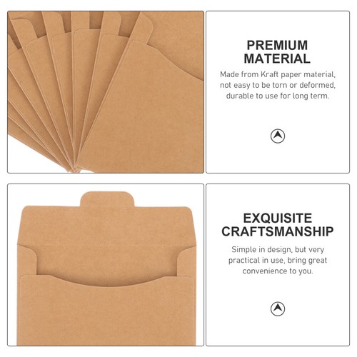50 Pcs Protective Packaging Envelopes CD Bag Paper Sleeves - Afbeelding 8 van 12