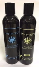 Tan Physics Combo Perfect Balance Pre-Tan Exfoliant + True Color Sunless Tanner