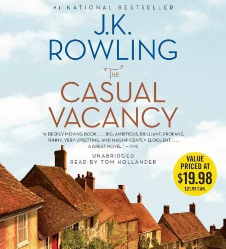 THE CASUAL VACANCY unabridged audio book CD by J.K. ROWLING (18 Hours) Brand New - Zdjęcie 1 z 1
