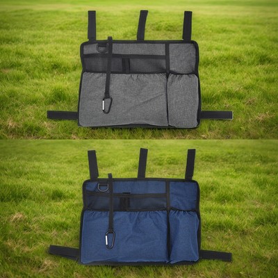 Walker Bag with Cup Holder Rollator Organizer Multi-Pockets for Seniors Elderly