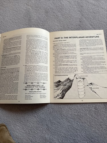 AD&D R3 The Egg Of The Phoenix D&D Module TSR RPGA Frank Mentzer Module VGC - Picture 11 of 22