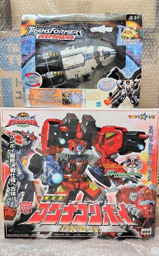 Transformers Magna Convoy DX TAKARA /Armada: Jetfire Hasbro Set Unopened Rare - 第 1/13 張圖片