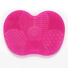 Silicone Makeup Brush Cleaner Pad Washing Scrubber Board Cleaning Mat Hand Tool 