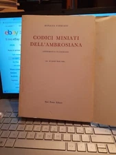 Codici Miniati Dell'ambrosiana Renata Cipriani Neri Pozza