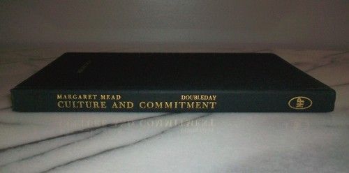 CULTURE AND COMMITMENT By Margaret Mead 1970 Hardcover w/DJ *Stated 1st Edition* - Picture 16 of 24