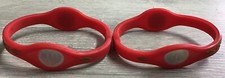  LOT OF 2 Performance Tech MONSTER ENERGY Red Silicon -M -Balance Wristband-NEW