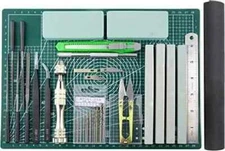 Professional 25 PCS Model Tools Kit Modeler Basic Tools Craft Set Hobby Building