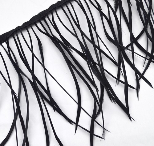 (Yk)Dyed Biots Millinery Goose Feathers Fringe Trim Craft for Fascinator EearRin - Picture 12 of 74