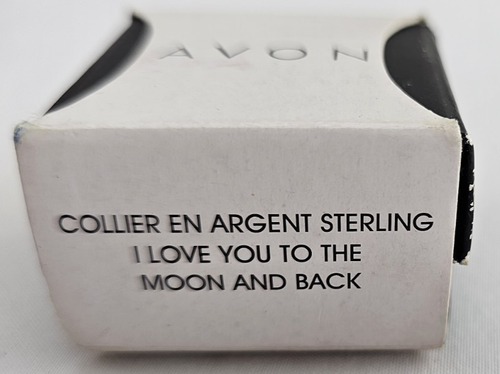 Avon "I Love You To The Moon and Back" Sterling Silver Necklace - New In Box - Picture 8 of 13