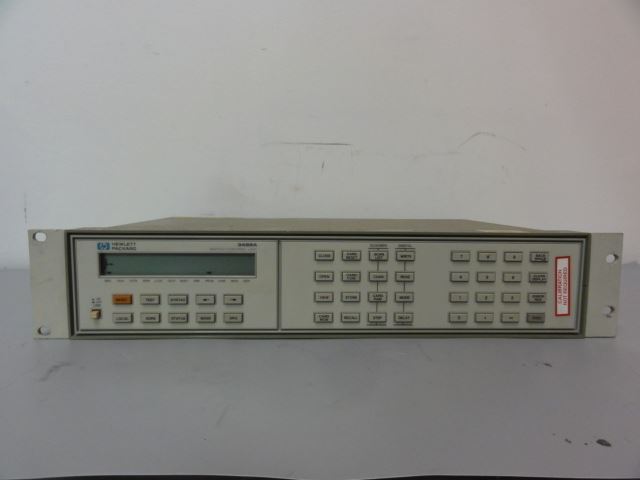 HP 3488A Switch/ Control Unit w/ 44471A G. Purpose Relay HP 3488A Switch/ Control Unit w/ 44471A G. Purpose Relay