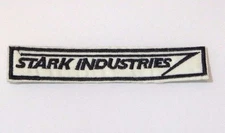 MARVEL COMICS IRON MAN STARK INDUSTRIES 4.5" LONG EMBROIDERED PATCH