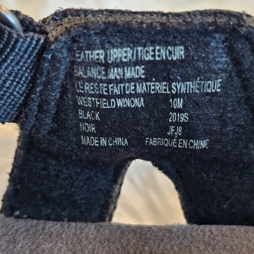 Earth Origins Westfield Winona Black Suede Adjustable Sandals Size 10 - Picture 9 of 9