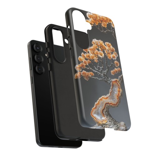 Bonsai Tree Geode Rock - Phone Ink Cover Case for iPhone, Galaxy, Pixel - 第 189/281 張圖片
