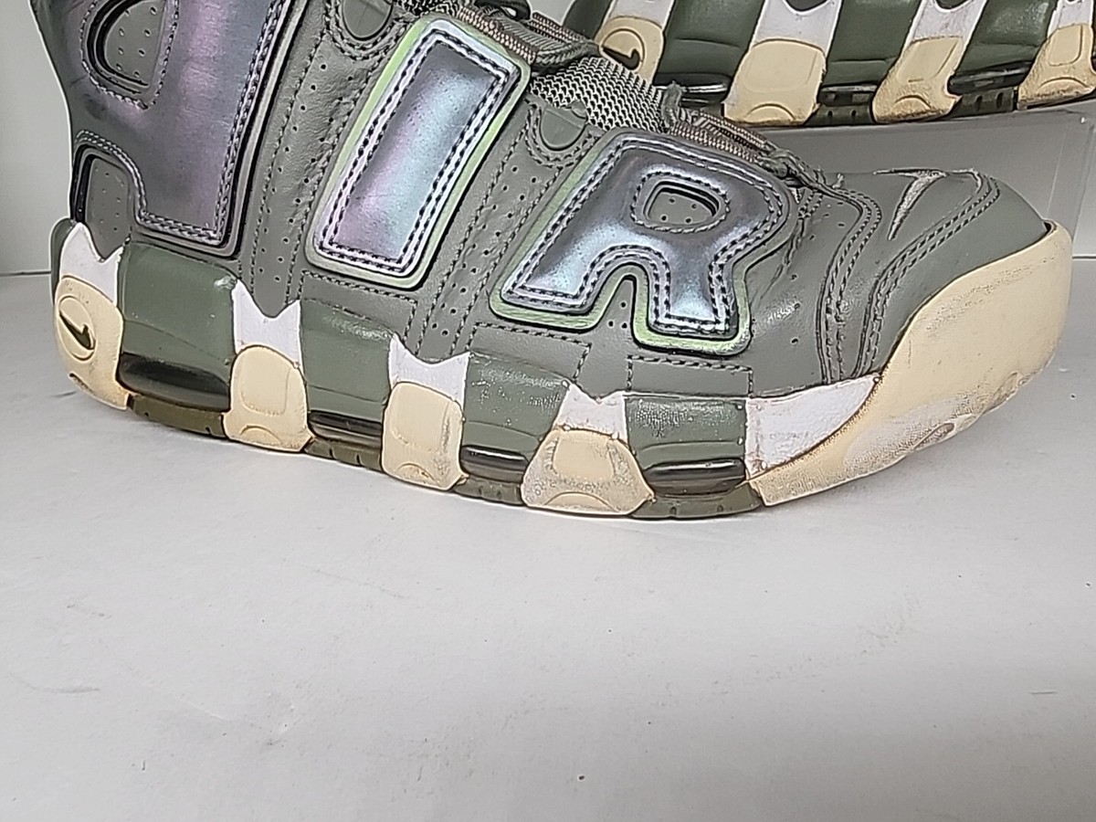 Nike Air More Uptempo Iridescent Green 2017 Women's Size 10