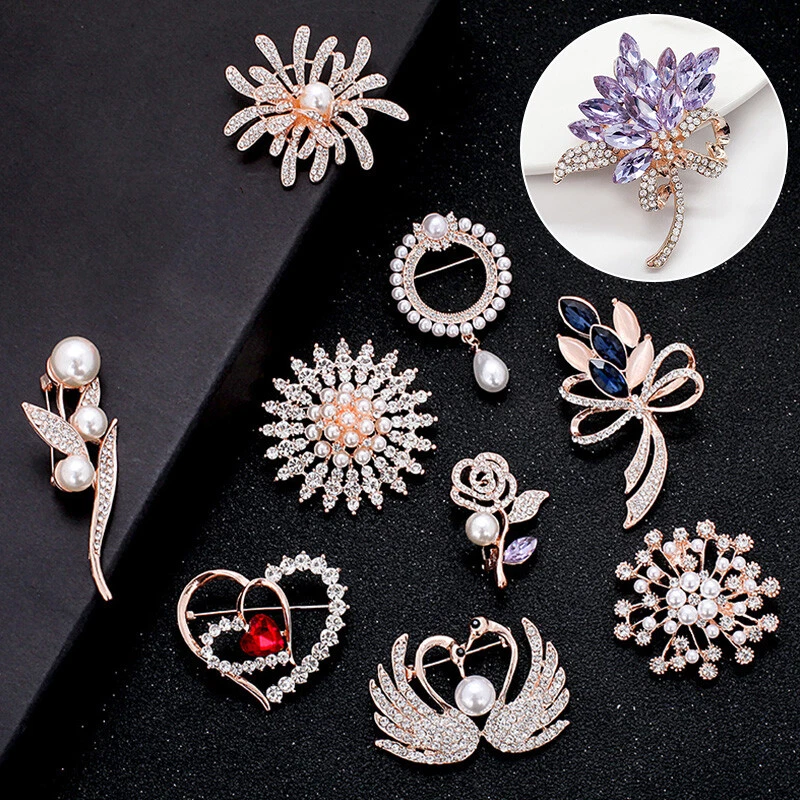 Dress brooch pin deals