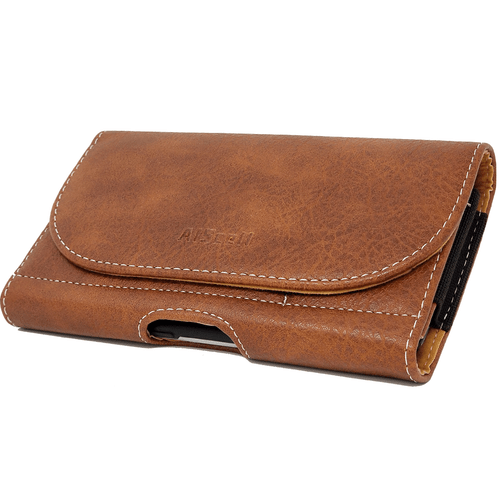 Funda de cuero con clip para Samsung Galaxy Z Fold7, Fold6, Fold5, Fold4 - Imagen 1 de 48