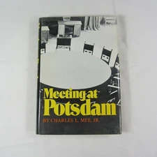 Meeting at Potsdam by Charles J. Mee - Hardcover 1975 Book With Companion Guide