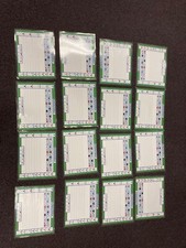 Laminated writing and phonics mats EUC SET OF 16