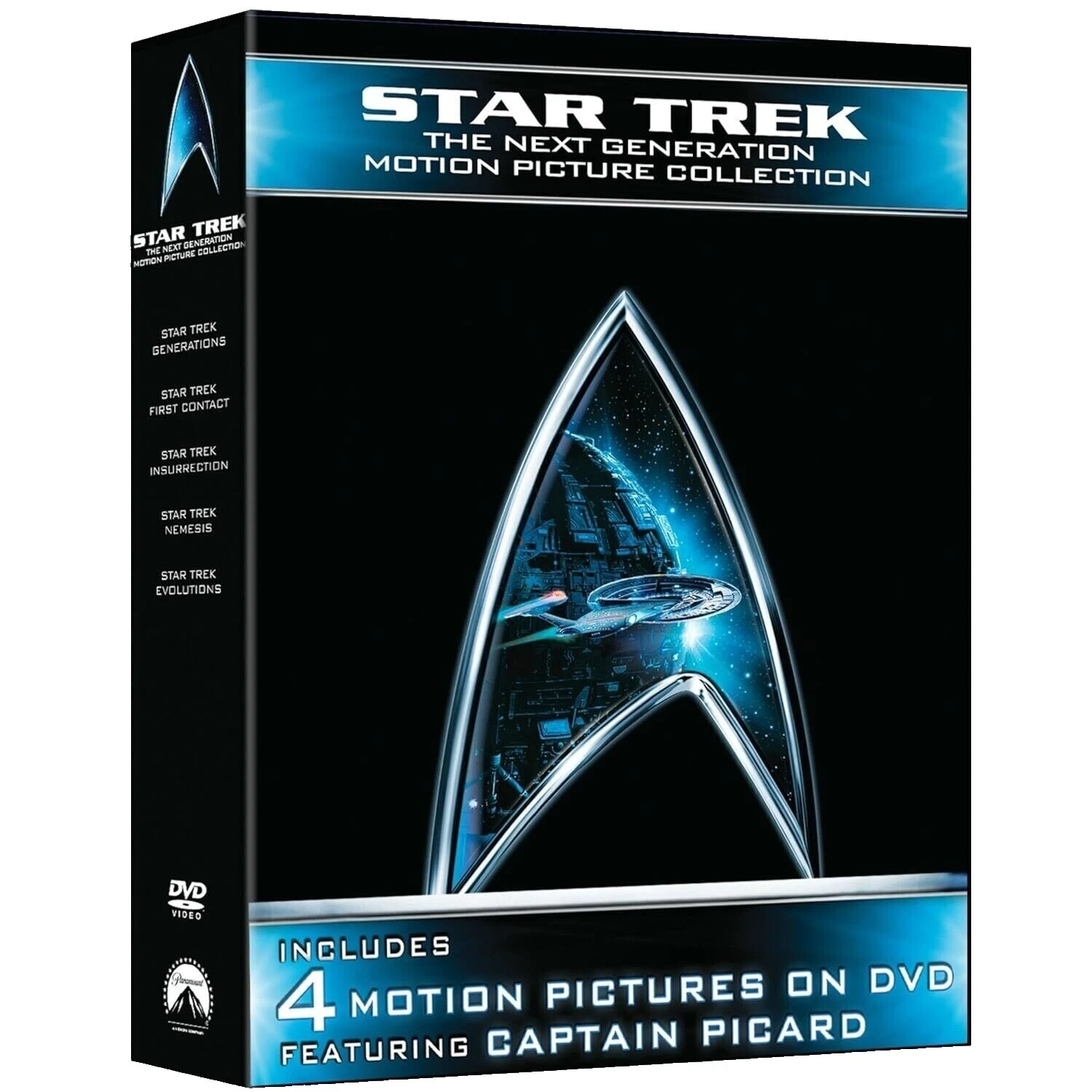 Star Trek: The Next Generation Widescreen DVDs e discos Blu-Ray
