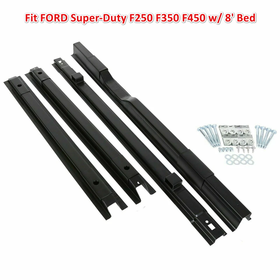 4 X For 99-18 F250 F350 Truck Short Bed Floor Support Crossmember Rebuilding Kit Foto 4 de 4
