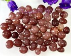 Wholesale Lot 2 Lbs Natural  Strawberry Quartz Tumble Healing Energy