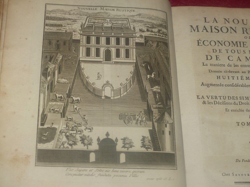 Liger New Rustic House (T.I) In-4 1762 Engraved Plates Bees Horses - Picture 2 of 24