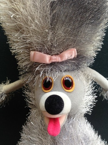 twisted whiskers plush poodle dog 43cm high - Picture 2 of 4