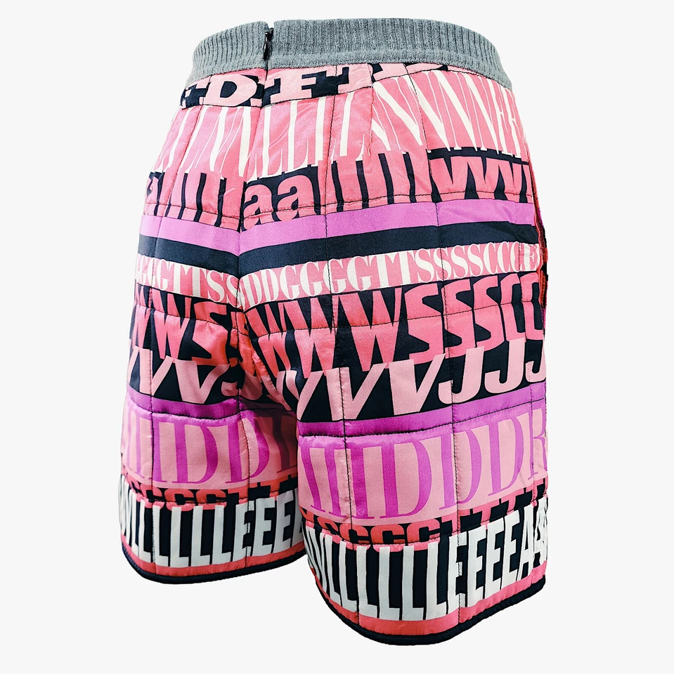 DOLCE & GABBANA - Pantalones cortos de seda acolchados de la colección 2011FW | Talla 6US 38EU Foto 3 de 4