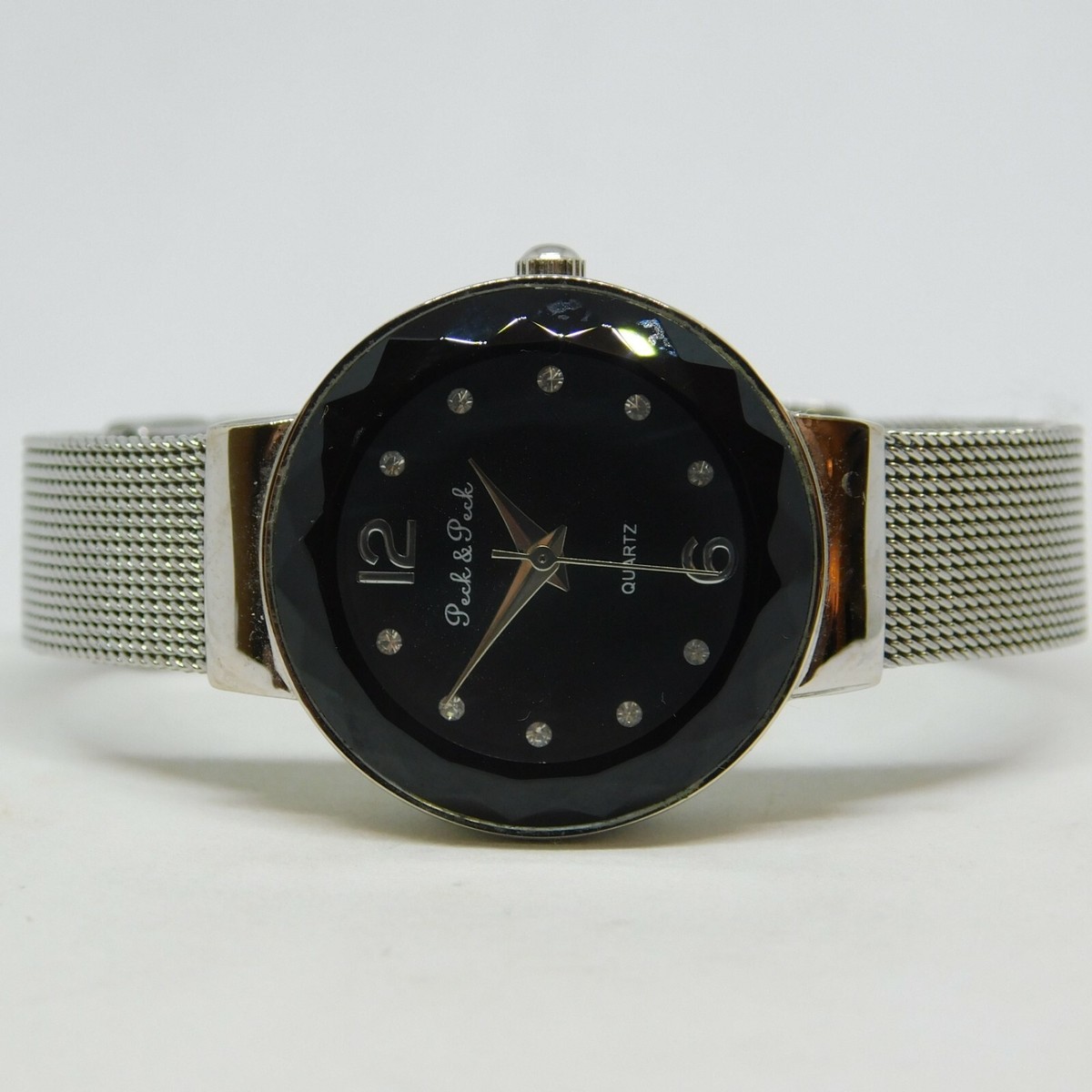 Peck & Peck PCP1456 Silver Tone Quartz Analog Ladies Watch  display picture 2