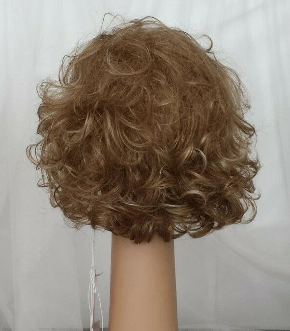 Hannah 1643 Short Curly Synthetic Bob Wig by Noriko Rene of Paris - Image 3 of 4