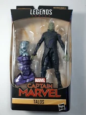 NEW Legends Series Captain Marvel TALOS 6" Action Figure BAF Kree Sentry HASBRO