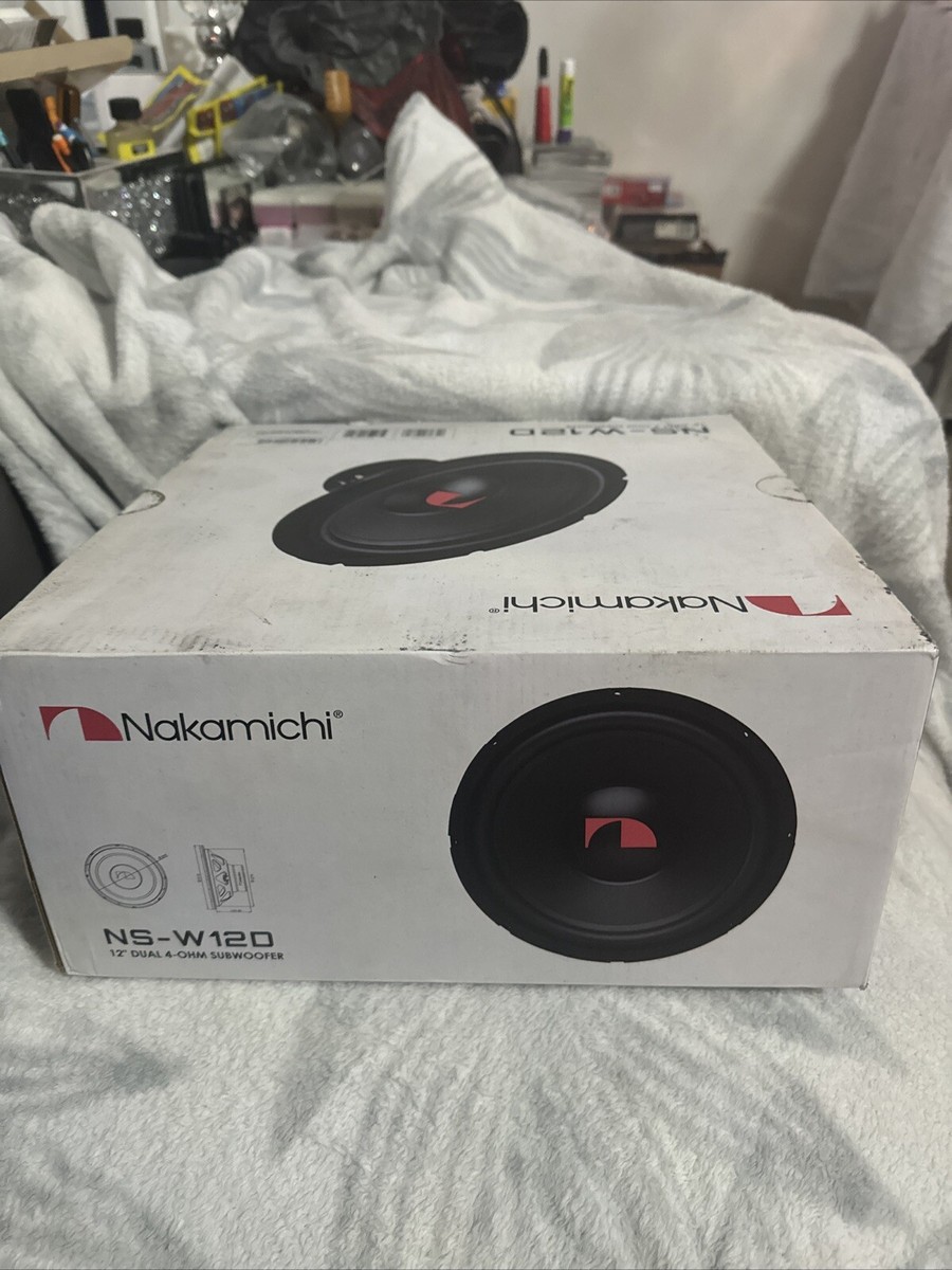 SP-W1000D 25cm　MAX1200W ナカミチ Nakamichi Maddison - Nakamichi SP-W25S 4 ohms 10