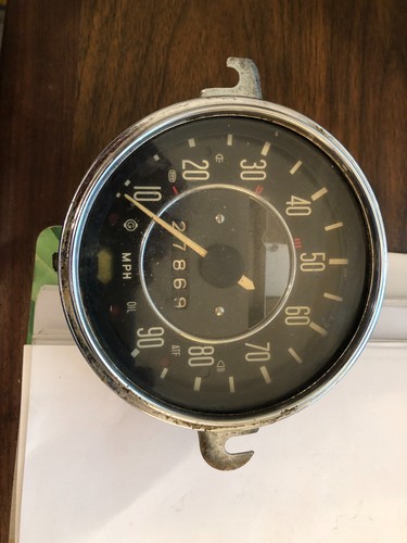 1968  VW Volkswagen Bug  Beatle Speedometer  113 957 023 E  October, 1968 VDO - Picture 1 of 2