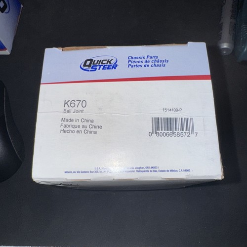 Quick Steer K670 - Front Lower Ball Joint - Picture 2 of 3