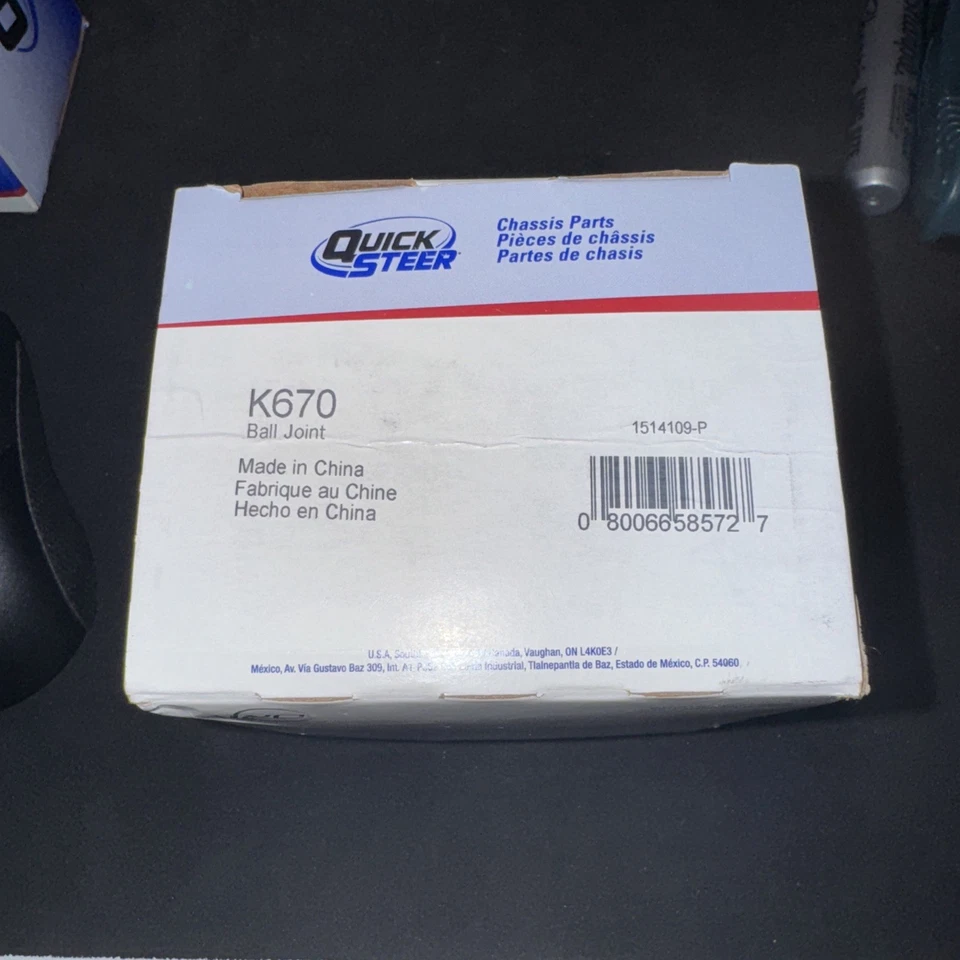 Quick Steer K670 - Front Lower Ball Joint - Image 2 of 3