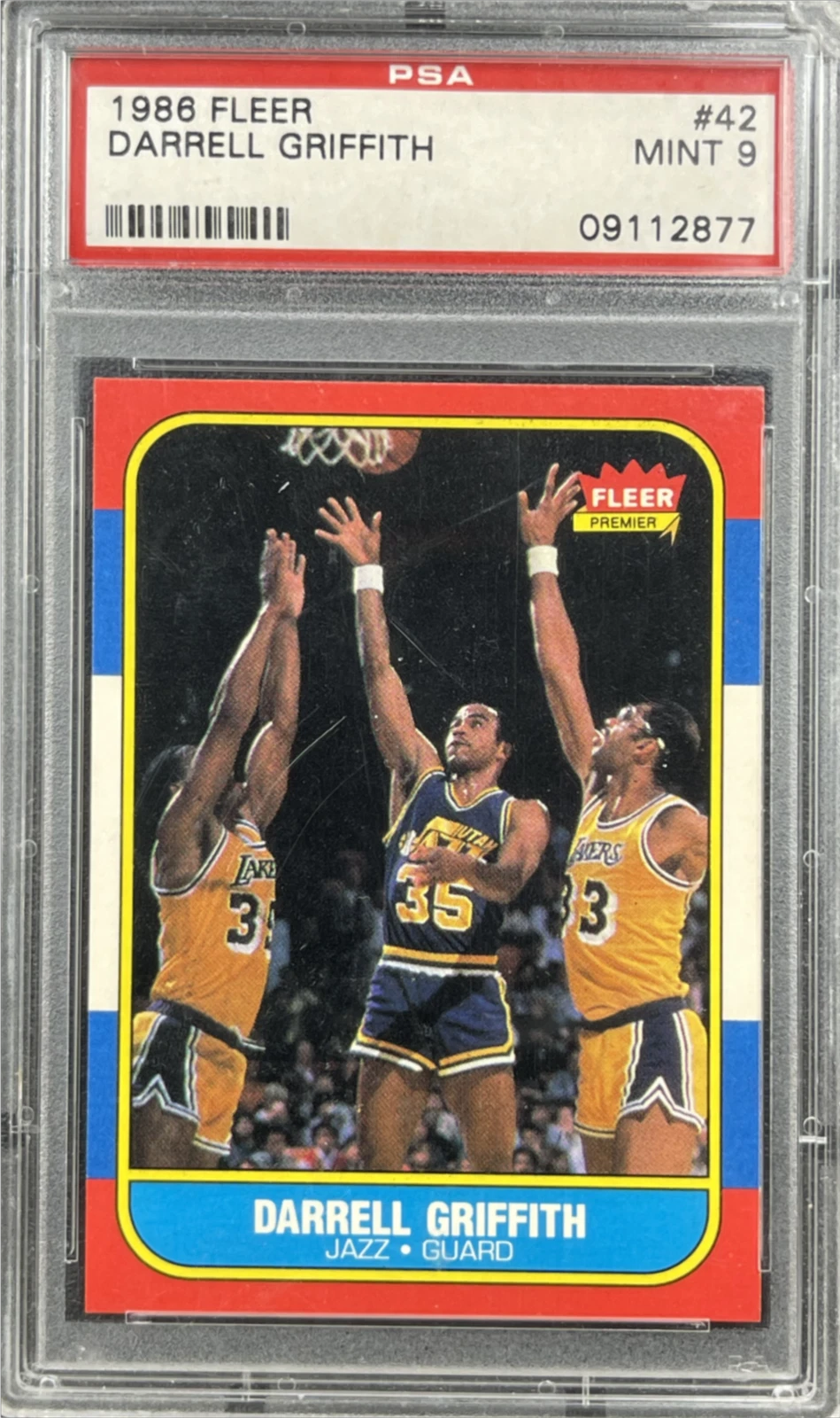 Darrell Griffith trading card