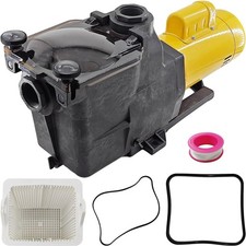 W3SP2607X10 Super Pump 1 HP Single Speed Pool Pump, 115/230V for Hayward