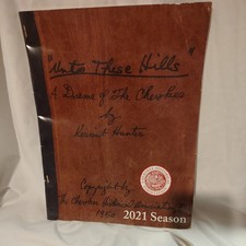 2021 Season Unto These Hills Drama Program Cherokee NC Mountainside Theatre