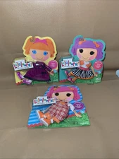 Lalaloopsy Fashion Lot Of 3 Outfits Party Dress Coat Overalls NEW