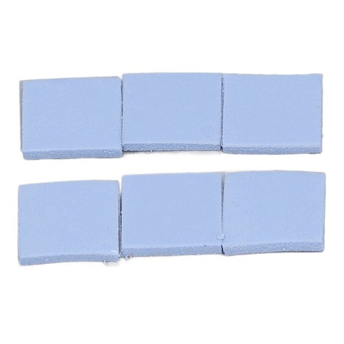 100Pcs Silicone Thermal Conductivity Pad Sheet Rubber For Lithium Sheet For Li✈ - Afbeelding 11 van 23